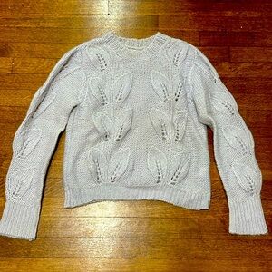 Lavender mohair sweater